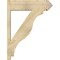 Ekena Millwork Funston Rough Sawn Arts and Crafts Outlooker, Douglas Fir, 8"W x 28"D x 36"H OUT08X28X36FST03RDF - alternate 2